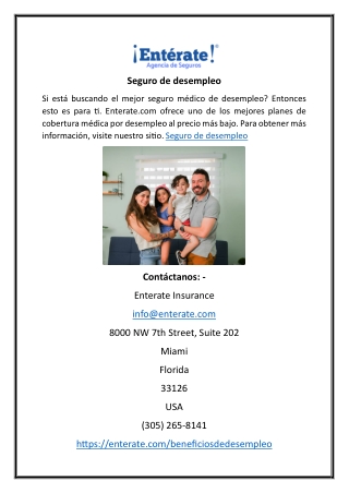 Seguro de desempleo
