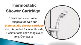Thermostatic Shower Cartridge