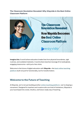 the-classroom-revolution-revealed-why-wayvida-is-the-best-online-classroom-platform
