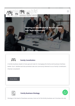 Strengthening Legacy: Family Business Advisory Services & the Role of Family Cou