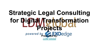 strategic legal consulting for digital