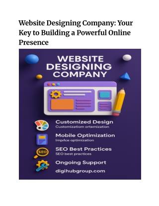 Website Designing Company_ Your Key to Building a Powerful Online Presence
