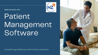 Patient Management Software | NZCares AI-Powered Hospital Management System