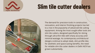 tile cutter
