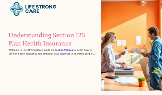 Section 125 Plan Health Insurance