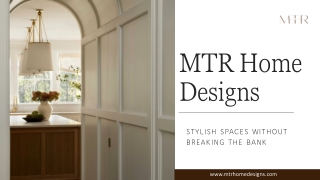 mtr home designs