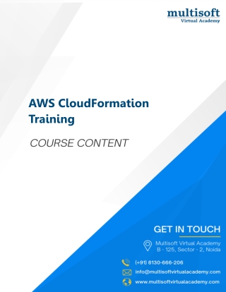 aws cloudformation training