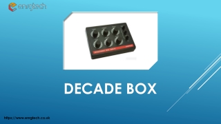 Buy Cropico-RM6-N2 Decade Boxes | Precision Resistance & Capacitance Testing Too