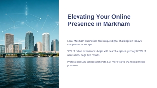 Boost Your Rankings with an SEO Company in Markham
