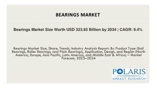 Bearings Market