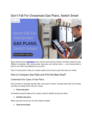 don t fall for overpriced gas plans switch smart