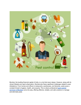 Best Pest Control in Mumbai _ Trusted Experts Near You