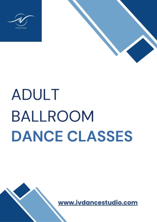 Get Fun & Easy Adult Ballroom Dance Classes