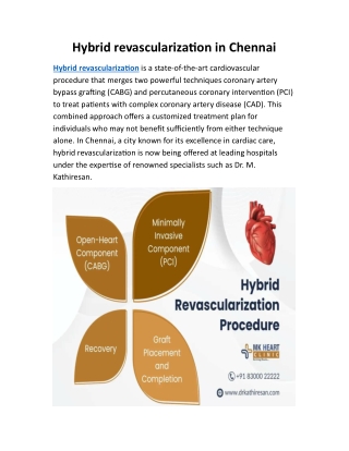 hybrid revasculariza on in chennai