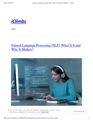 Natural Language Processing (NLP)_ What It Is and Why It Matters_ – iClimbs