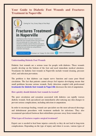 fracture treatment in Naperville