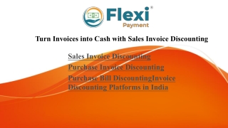 turn invoices into cash with sales invoice