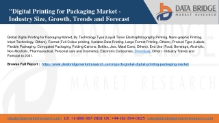 Global Digital Printing for Packaging Market