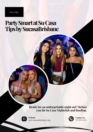 Experience Luxury Nightlife at Su Casa Brisbane