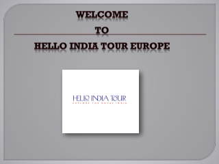 Best Taj Mahal Tour Europe | Hello India Tour