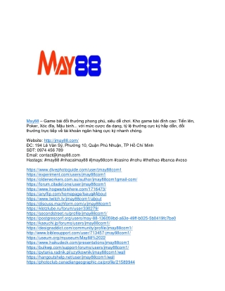 may88 game b i i th ng phong