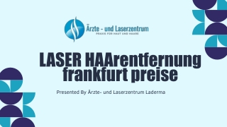 Transparente Preise für Laser Haarentfernung in Frankfurt – Bei Laderma