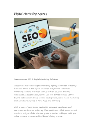 Digital Marketing Agency