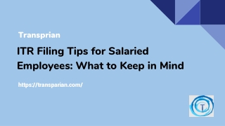 ITR Filing Tips for Salaried Employees_ What to Keep in Mind