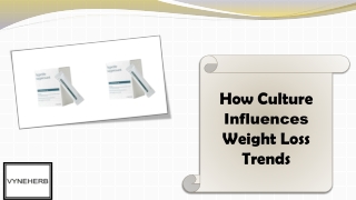 How Culture Influences Weight Loss Trends