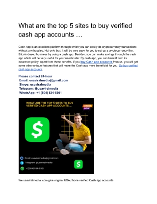 Can you buy a Cash App account?