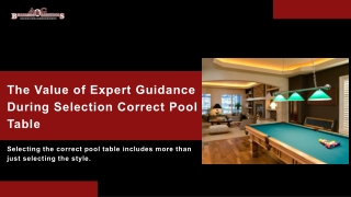 the value of expert guidance during selection