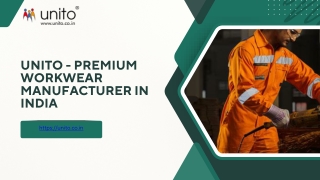 Premium workwear manufacturer