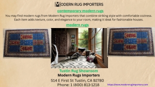 Contemporary Modern Rugs