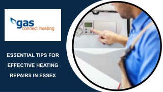 Essential Tips for Effective Heating Repairs in Essex