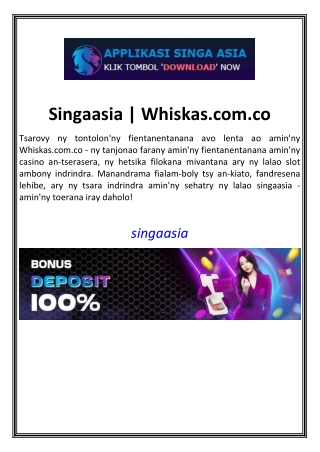 singaasia whiskas com co