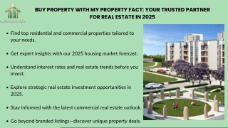 Buy Property with My Property Fact: Your Trusted Partner for Real Estate in 2025
