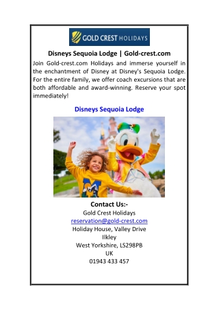disneys sequoia lodge gold crest com join gold