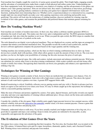 Slot Machine  Gamings - Exploring the Exciting  Cosmos of  Video Slot Games