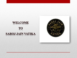 Best Farmhouse in Delhi | Saroj Jain Vatika