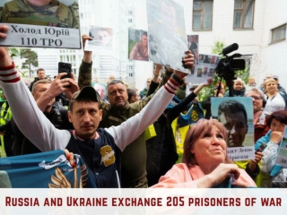 Russia and Ukraine exchange 205 prisoners of war