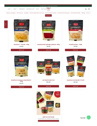 Shop Premium Sauerkraut Online – Discover Flavor & Gut Health Benefits