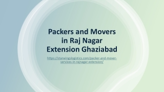 Packers and Movers in Raj Nagar Extension Ghaziabad