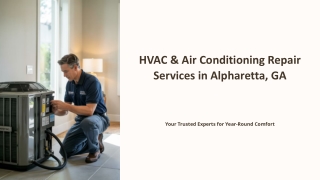 HVAC & Air Conditioning Repair Services in Alpharetta, GA