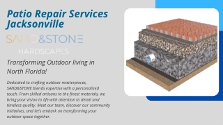 Patio Repair Services Jacksonville