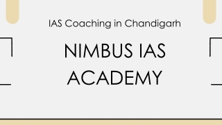 best UPSC Coaching in chandigarh