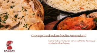 Authentic and Good Indian Food in Amsterdam – Samrat Indian Restaurant