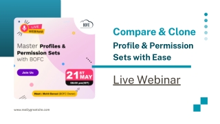 Live Webinar : Master Profiles & Permission Sets with BOFC