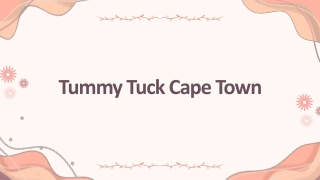 tummy tuck