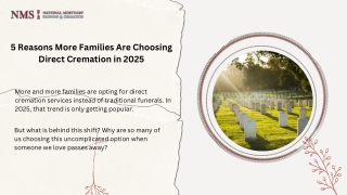 5 Reasons More Families Are Choosing Direct Cremation in 2025