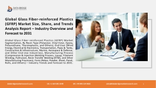 Glass Fiber-reinforced Plastics (GFRP) Market Insights | How the Industry is Evo
